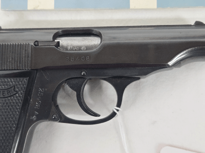 WALTHER PP w/Original Manual, 2 Mags 1953-54 Build .380 ACP - Image 3 of 13