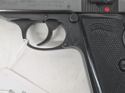 WALTHER PP w/Original Manual, 2 Mags 1953-54 Build .380 ACP - Image 7 of 13