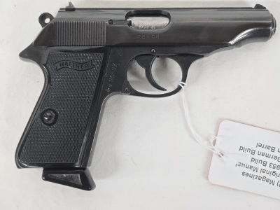WALTHER PP w/Original Manual, 2 Mags 1953-54 Build .380 ACP - Image 13 of 13
