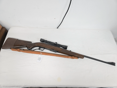 WINCHESTER Model 88 w/Magazine, Leather Sling, Scope, 1961 .308 Win - Image 11 of 19