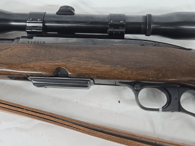 WINCHESTER Model 88 w/Magazine, Leather Sling, Scope, 1961 .308 Win - Image 4 of 19