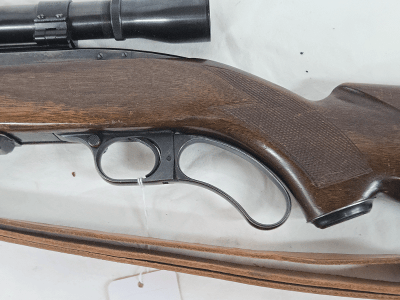 WINCHESTER Model 88 w/Magazine, Leather Sling, Scope, 1961 .308 Win - Image 3 of 19