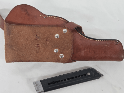 RUGER Standard Pre Mark I w/2 Mags, Leather Holster 1958 Build .22 LR - Image 11 of 13
