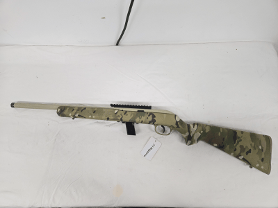 SAVAGE ARMS 64 Camo, Threaded w/Magazine, Pic Rail .22 LR - Image 1 of 11