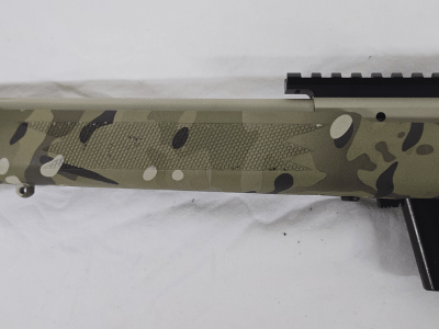 SAVAGE ARMS 64 Camo, Threaded w/Magazine, Pic Rail .22 LR - Image 4 of 11