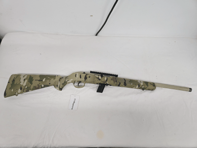 SAVAGE ARMS 64 Camo, Threaded w/Magazine, Pic Rail .22 LR - Image 6 of 11
