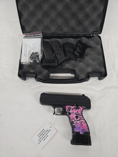 HI-POINT C9 w/Camo Grips, Original Grips, 3 Mags, Hard Case 9MM LUGER (9x19 PARA) - Image 1 of 8