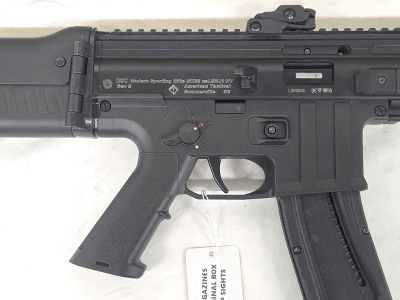 ISSC MK22 w/2 Mags, Folding Stock, Original Box .22 LR - Image 3 of 10