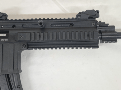 ISSC MK22 w/2 Mags, Folding Stock, Original Box .22 LR - Image 4 of 10