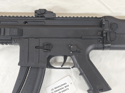ISSC MK22 w/2 Mags, Folding Stock, Original Box .22 LR - Image 8 of 10