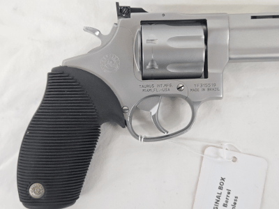 TAURUS Tracker Stainless w/Original Box .22 LR - Image 2 of 13