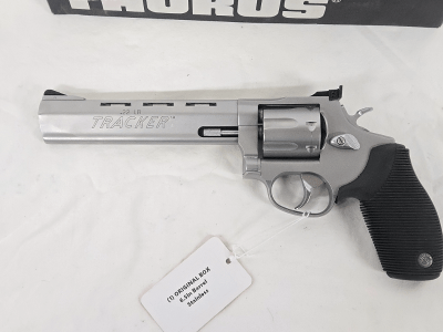TAURUS Tracker Stainless w/Original Box .22 LR - Image 7 of 13