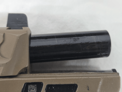 SMITH & WESSON M&P 2.0 TS FDE w/Holosun 407k, 2 Mags, Backstraps, Optic Plates 10mm - Image 3 of 12