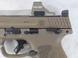 SMITH & WESSON M&P 2.0 TS FDE w/Holosun 407k, 2 Mags, Backstraps, Optic Plates 10mm - Image 8 of 12