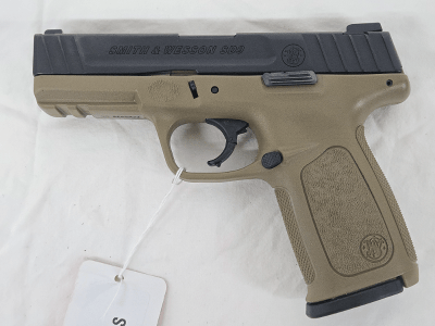SMITH & WESSON SD9 FDE w/2 Magazines 9MM LUGER (9x19 PARA) - Image 1 of 9