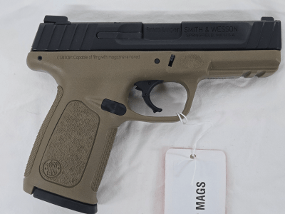 SMITH & WESSON SD9 FDE w/2 Magazines 9MM LUGER (9x19 PARA) - Image 5 of 9