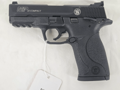 SMITH & WESSON M&P22 Compact w/2 Magazines, Threaded Barrel .22 LR - Image 1 of 10