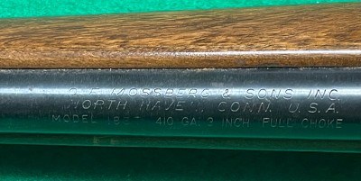 MOSSBERG 183T .410 GA - Image 3 of 10