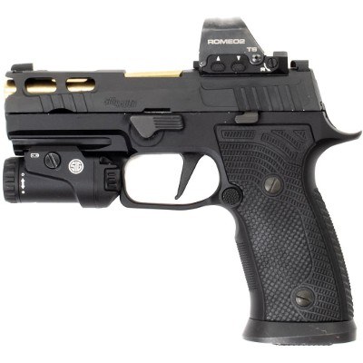 SIG SAUER P320 AXG PRO CUT + ROMEO2, FOXTROT1X, EXTRA BARREL, LEUPOLD DP-PRO 9MM LUGER (9X19 PARA) - Image 1 of 3