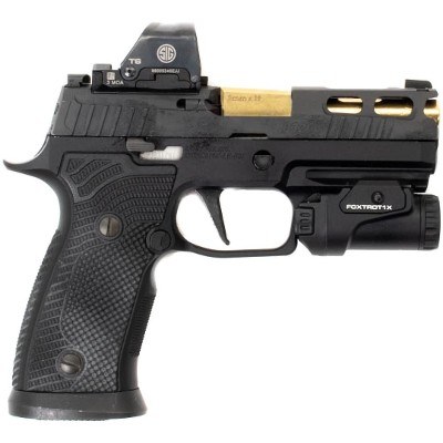 SIG SAUER P320 AXG PRO CUT + ROMEO2, FOXTROT1X, EXTRA BARREL, LEUPOLD DP-PRO 9MM LUGER (9X19 PARA) - Image 2 of 3