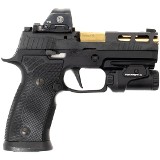 SIG SAUER P320 AXG PRO CUT + ROMEO2, FOXTROT1X, EXTRA BARREL, LEUPOLD DP-PRO 9MM LUGER (9X19 PARA) - Image 2 of 3