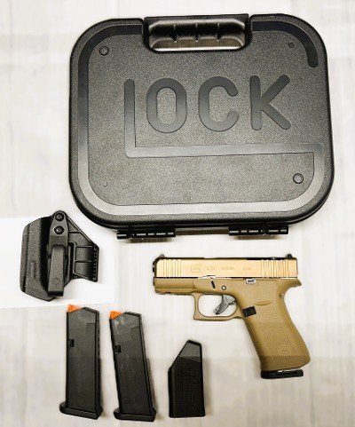 GLOCK G43X [COYOTE BROWN] 9MM LUGER (9x19 PARA) - Image 5 of 5