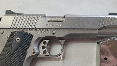 KIMBER STAINLESS II .45 ACP - Image 3 of 5
