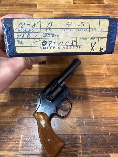 SMITH & WESSON Model 10-8 .38 S&W - Image 4 of 7