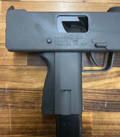 VELOCITY VMAC-45 W/2 Mags!.45 ACP - Image 2 of 11