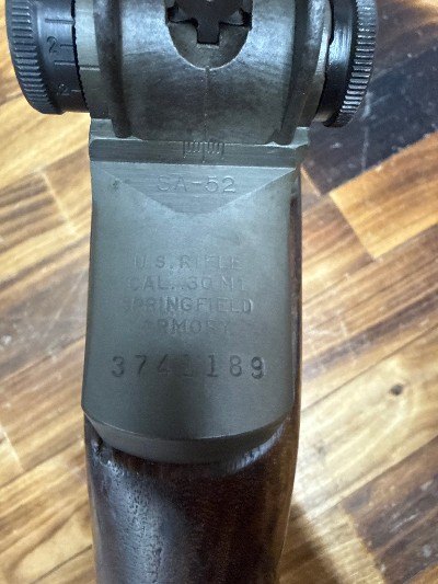 SPRINGFIELD ARMORY M1 Garand SA-52 .30-06 SPRG - Image 2 of 7