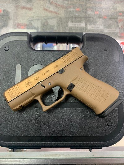 GLOCK G43X [COYOTE BROWN] 9MM LUGER (9x19 PARA) - Image 3 of 6