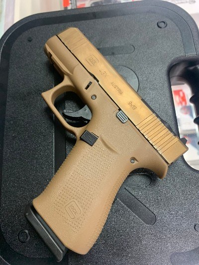 GLOCK G43X [COYOTE BROWN] 9MM LUGER (9x19 PARA) - Image 2 of 6