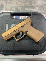 GLOCK G43X [COYOTE BROWN] 9MM LUGER (9x19 PARA) - Image 3 of 6