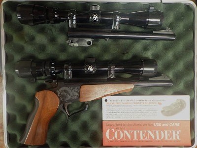 THOMPSON/CENTER ARMS contender .22 LR - Image 1 of 5