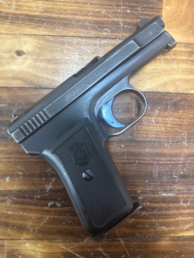MAUSER German Pocket Pistol 8rd 6.35mm W/Holster! .25 ACP - Image 1 of 12