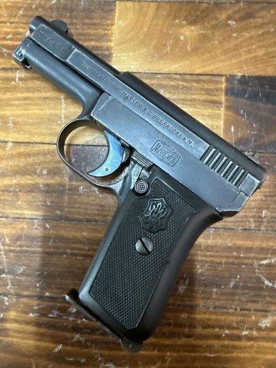 MAUSER German Pocket Pistol 8rd 6.35mm W/Holster! .25 ACP - Image 4 of 12