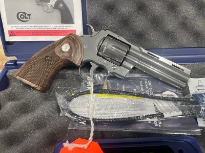 COLT PYTHON STAINLESS 2020 .38 SPECIAL/.357 MAGNUM - Image 4 of 9