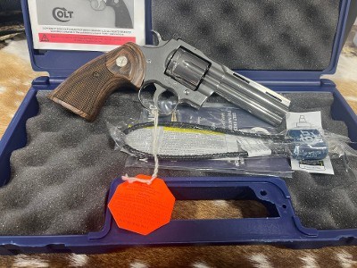COLT PYTHON STAINLESS 2020 .38 SPECIAL/.357 MAGNUM - Image 1 of 9