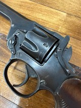 ENFIELD 1942 Webley W/ HOLSTER .38 S&W - Image 10 of 13