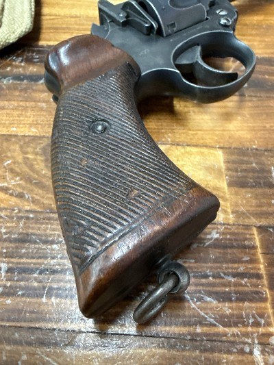 ENFIELD 1942 Webley W/ HOLSTER .38 S&W - Image 3 of 13