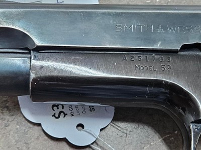SMITH & WESSON 59 9MM LUGER (9x19 PARA) - Image 3 of 12