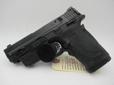 SMITH & WESSON M&P380 SHIELD EZ MANUAL THUMB SAFETY .380 ACP - Image 3 of 5