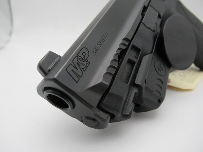 SMITH & WESSON M&P380 SHIELD EZ MANUAL THUMB SAFETY .380 ACP - Image 4 of 5
