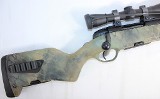 STEYR STEYR MANNLICHER SCOUT RIFLE 308 WIN 20" THREADED W/ LEUPOLD SCOPE 4-MAGS & BOX .308 WIN - Image 6 of 11