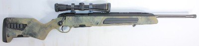 STEYR STEYR MANNLICHER SCOUT RIFLE 308 WIN 20" THREADED W/ LEUPOLD SCOPE 4-MAGS & BOX .308 WIN - Image 1 of 11