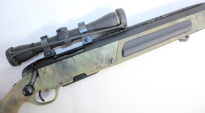 STEYR STEYR MANNLICHER SCOUT RIFLE 308 WIN 20" THREADED W/ LEUPOLD SCOPE 4-MAGS & BOX .308 WIN - Image 7 of 11