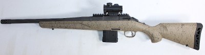 RUGER RUGER AMERICAN GEN II RANCH RIFLE 300 AAC BLACKOUT 16.1" THREADED FDE / COBALT .300 AAC BLACKOUT - Image 2 of 10