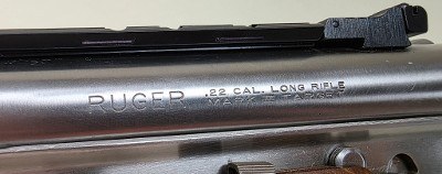 RUGER Mark II Competition Target .22 LR - Image 7 of 9