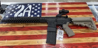 WILSON COMBAT Wilson Combat,WC-15F,Semi Auto,5.56,14.7" Barrel,Black,Comp Mag,SLX Optic 5.56 NATO / .223 - Image 1 of 2