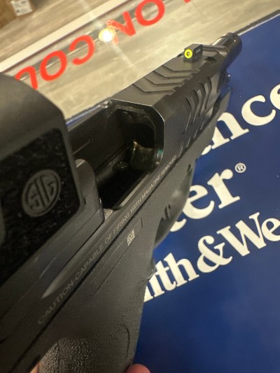 SMITH & WESSON PERFORMANCE CENTER M&P9 SHIELD PLUS CARRY COMP (MICRO-COMPACT) 9MM LUGER (9X19 PARA) - Image 4 of 4
